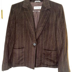 MAX MARA Wool Blazer Size US 12